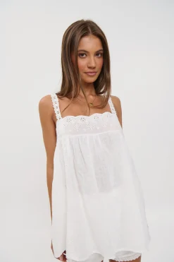 Alora Lace Set Women Womens Just Landed|Short Sleeve Tops