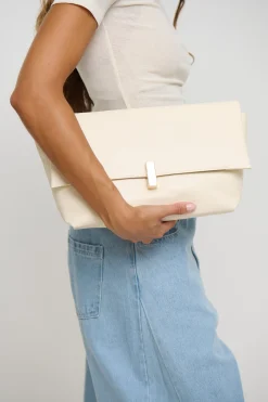 Novie Clutch White Women Bags & Shoes