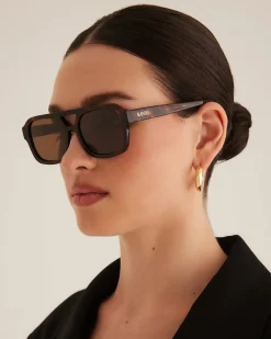 Online The Del Ray Havana Tort-Chocolate Women Sunglasses